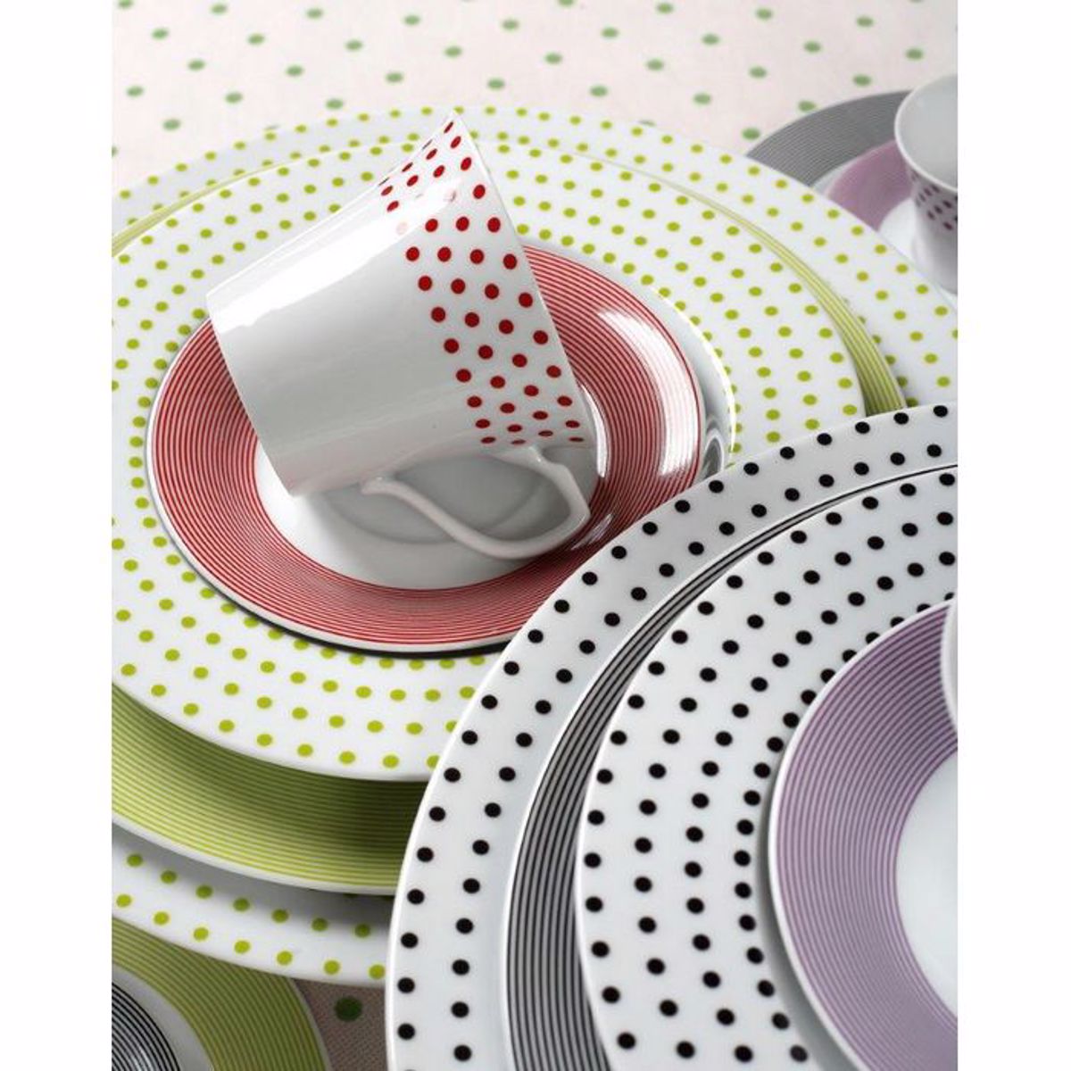 Cryspo Trio Serbitsio Fagtou 20 Temaxion Porselanis 'MATRIX' PINK 1530140
